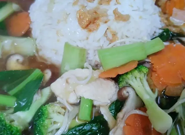 Grary Rice 淋蔬菜饭