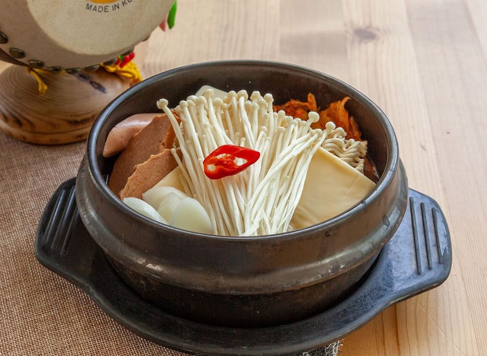 M2. Budae Jjigae Noodle & Rice