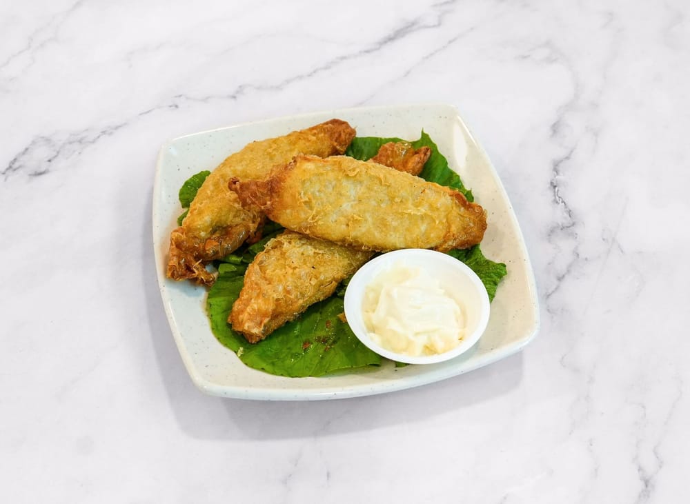 Fried Vegetable Prawn Paste Roll