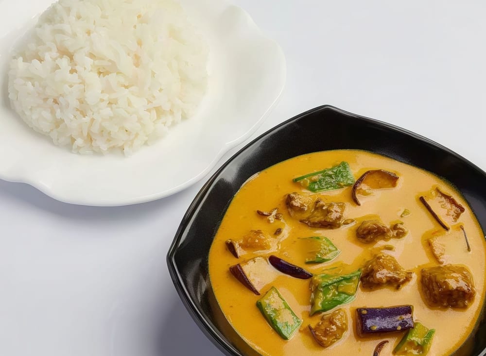 Hericium Curry Rice 咖喱猴头菇饭
