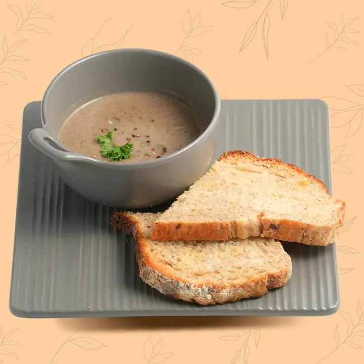 Creamy Truffle Mushroom Soup
