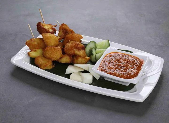 A005 Golden Mushroom Satay