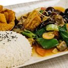 Braised Tofu Rice 红烧豆腐饭