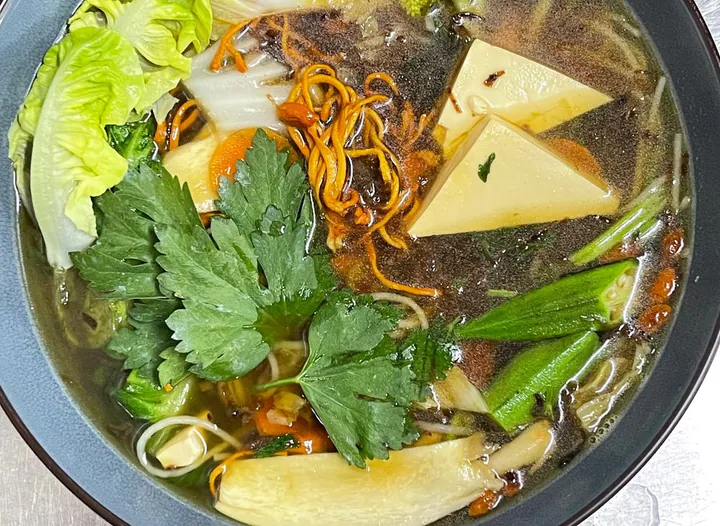 S2 VEGAN HEALTHY CORDYCEPS FLOWER SOUP