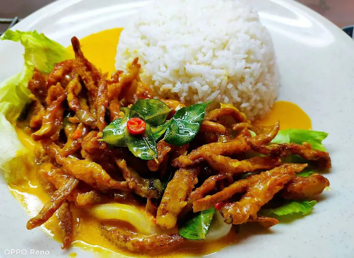 A2. Creamy King Oyster Mushroom Rice