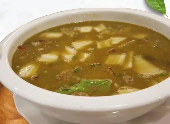 S4. 印度风味羊肉汤 Vege Kambing Soup