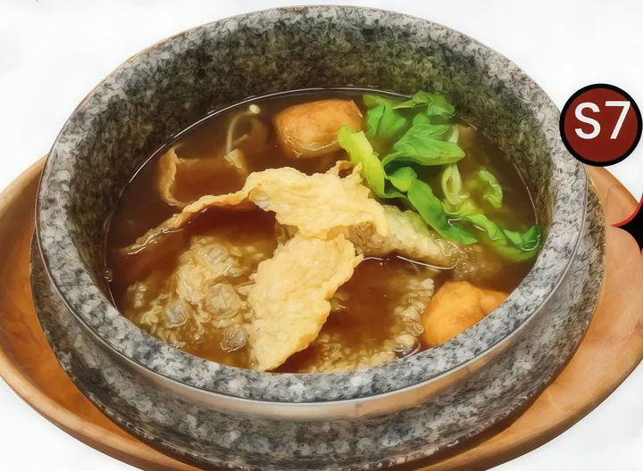S7. 素肉骨茶 Bak Ku Teh Soup