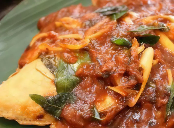 301. Vegetable Hot Plate Fish 铁板鲜素