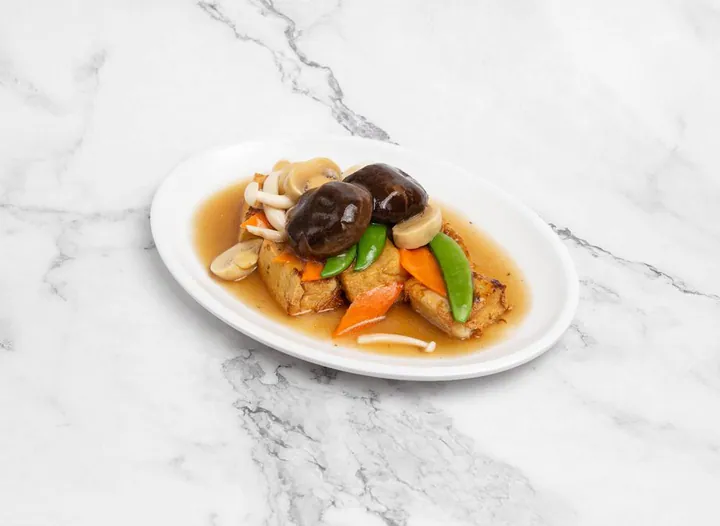 Trio Mushroom Tofu