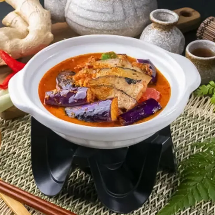 Vegetable Nyonya Asam Fish 素娘惹亚参余