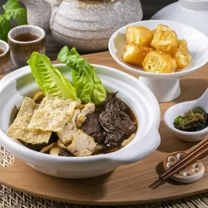 Vegetable Bak Kut Teh 素古茶