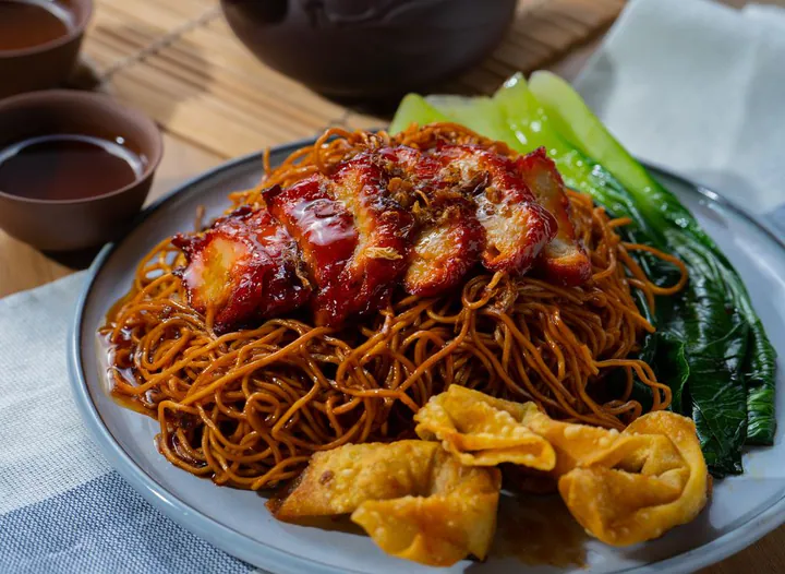 Char Siu Wantan Mee