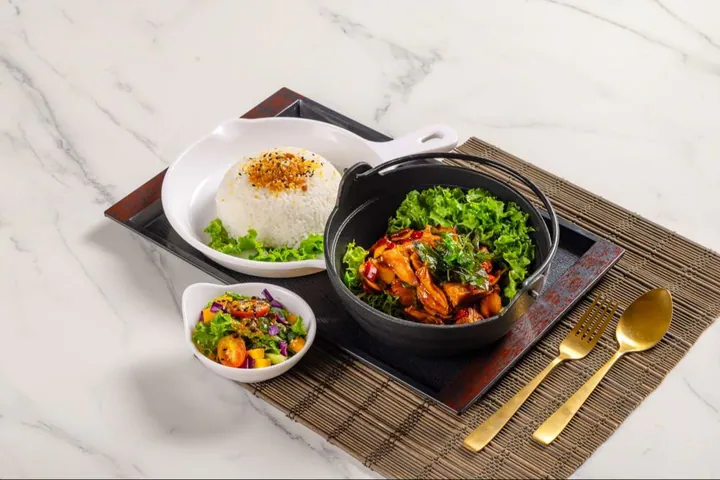 Taiwanese Three Cup G Mushroom Rice