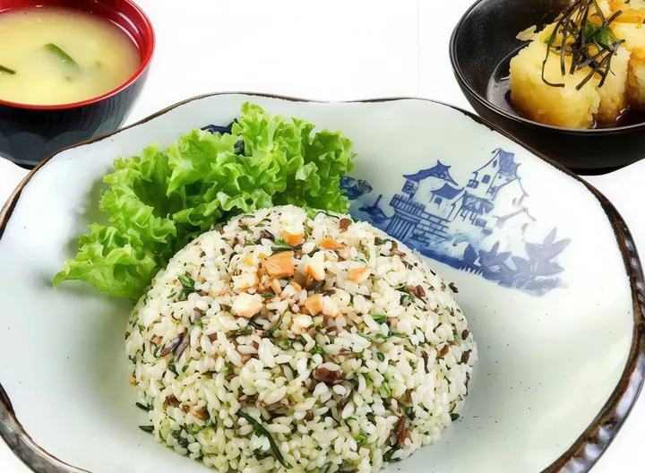 BD3. Seaweed Fried Rice Set For 1