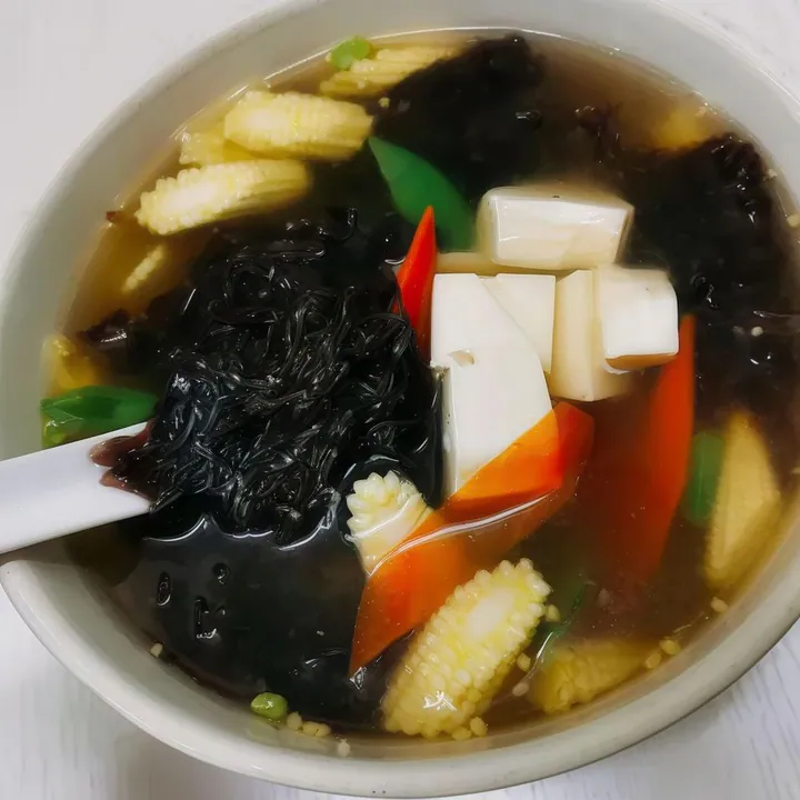 H001. Seaweed Soup 紫菜湯