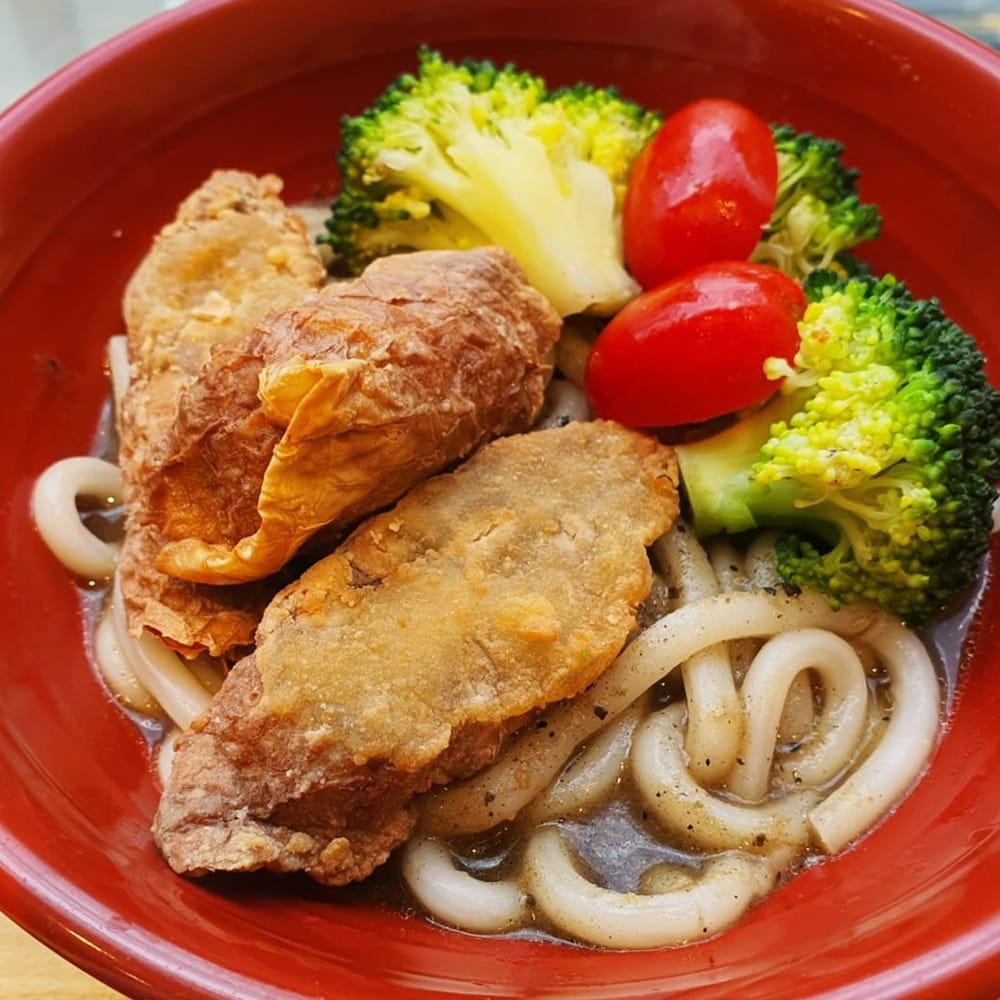 N05. Black Pepper Udon 黑椒乌冬面
