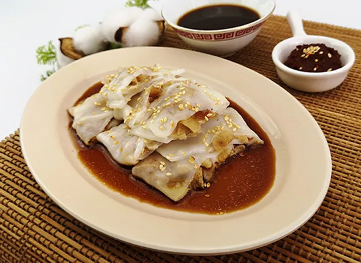 Vegetarian Chicken Slice Rice Roll