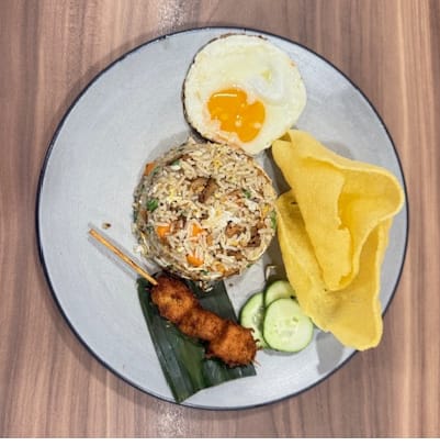 Salted fish fried rice
