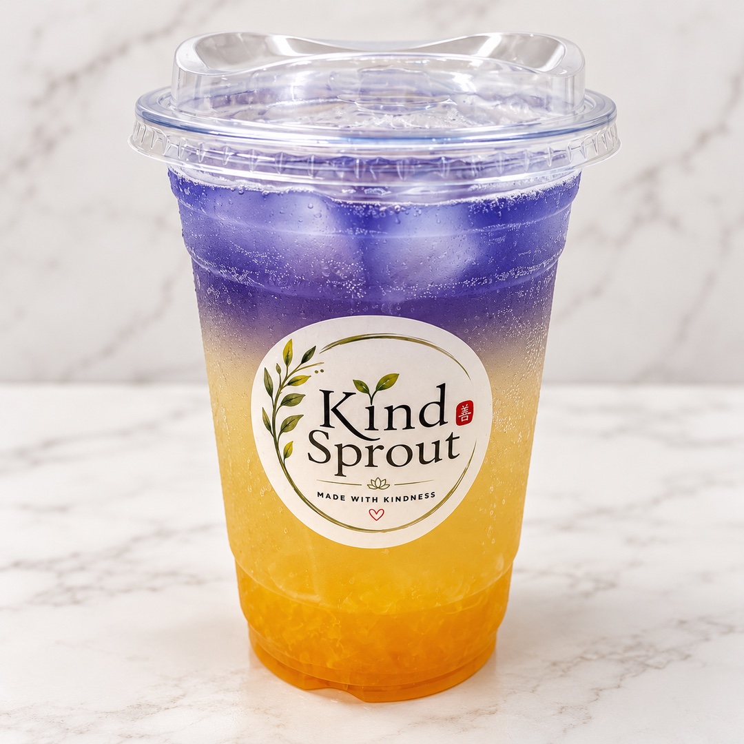 Yuzu Butterfly Fizz