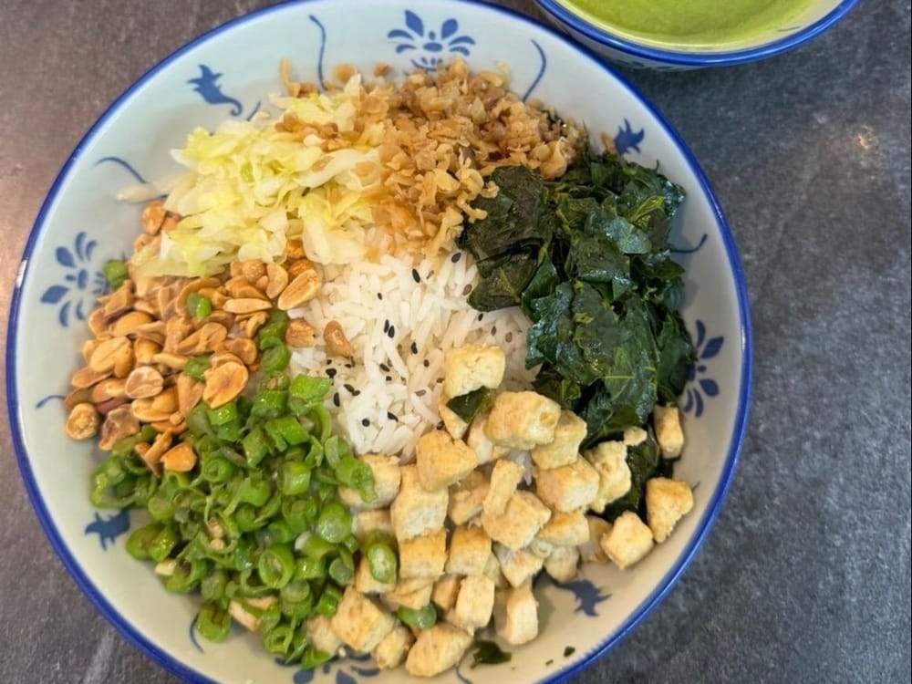 Thunder Tea Rice (White Rice) - 擂茶（白饭）
