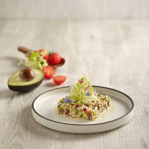 Tartare Salad with Passion Fruit Vinaigrette