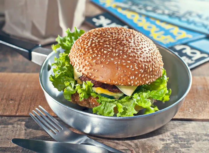 B1. Tofu Burger with French Fries