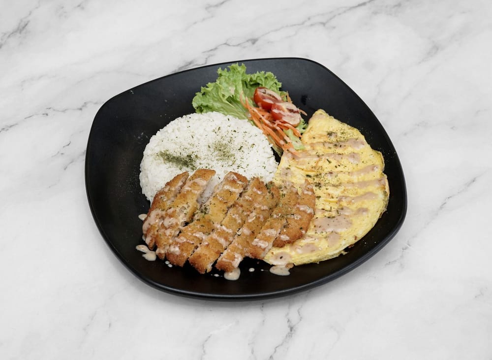 Signature Golden Cutlet Rice With Egg