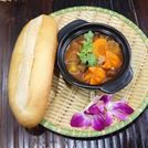 B18. Baguette with Vegan Beef Stewed