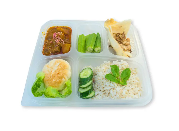 Nyonya Curry Rendang Rice Bento