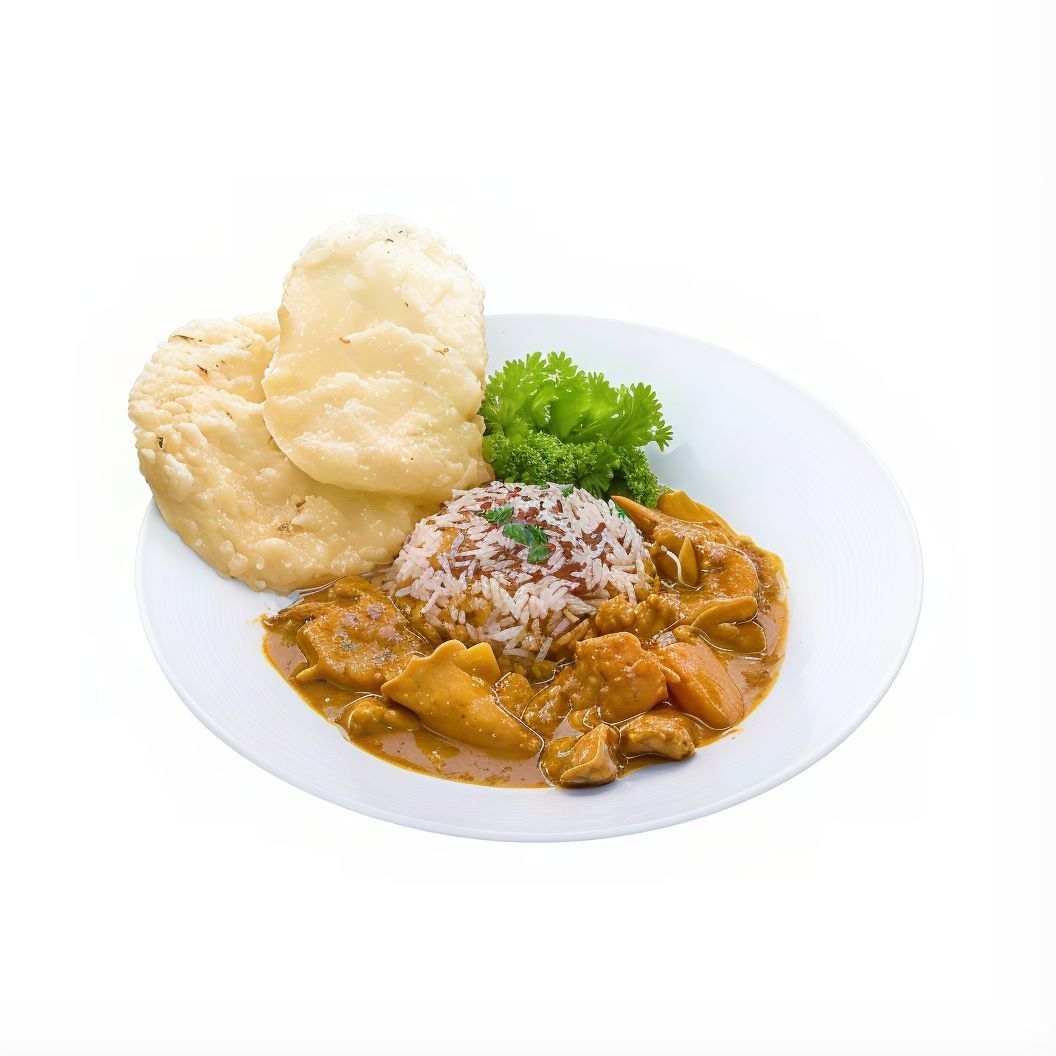 Nanyang Curry Lion Mane Rice
