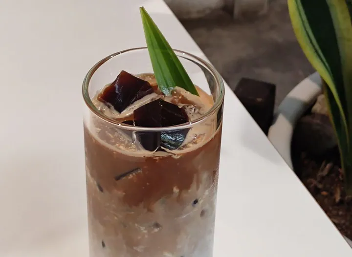Pandan Coconut Milk Latte