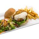 BG3 Vegan Mayo Crispy Soy Patty Burger